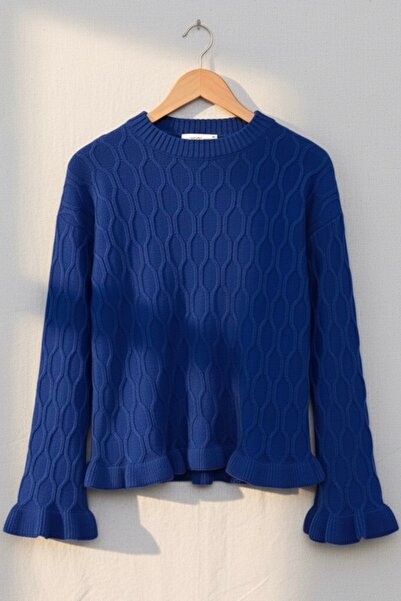 İmaj İspanyol kol triko kazak