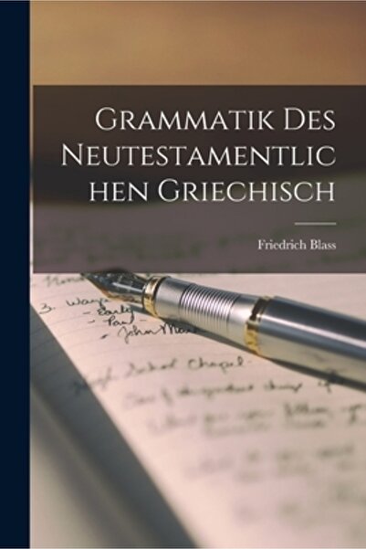 Legare Street Pr Grammatik Des Neutestamentlichen Griechisch