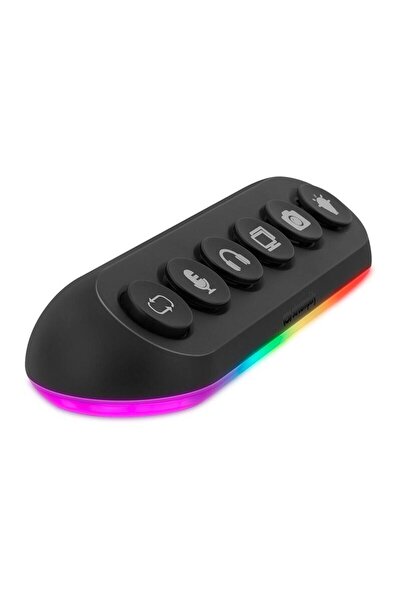 Streamplify Desck 5 USB Hub with RGB Lighting, 5 Ports