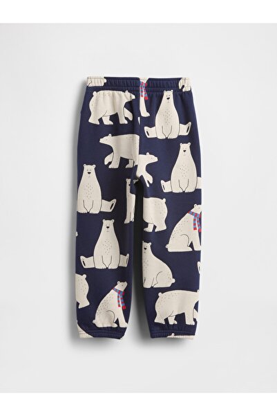 GAP Erkek Bebek Lacivert VintageSoft Grafik Baskılı Eşofman Altı