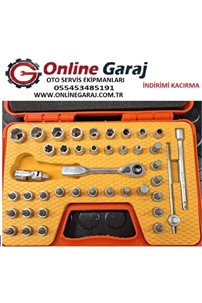Rico 1/4 Lokma Takımı 41 Parça Mini Cırcır Bits Set