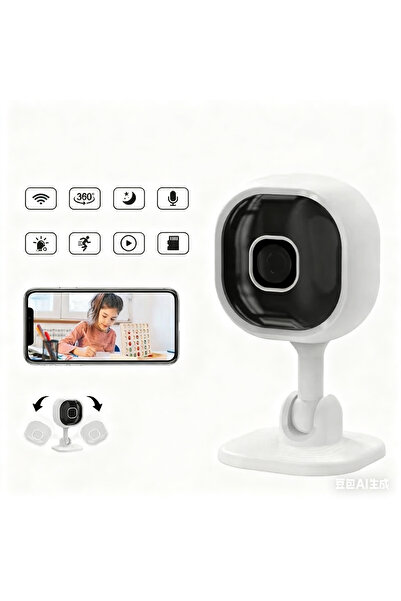 Closeli Wireless Security Camera, WiFi Camera, Pet Monitor Camera, AI Detection, Human & Pet Tracking