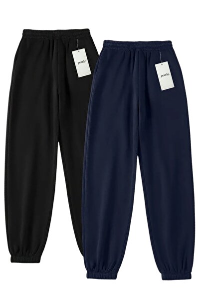 pandy Φούτερ Unisex επένδυση fleece με ελαστικό πόδι, 2-σκληρό ελαστικό, 2-κλωνο