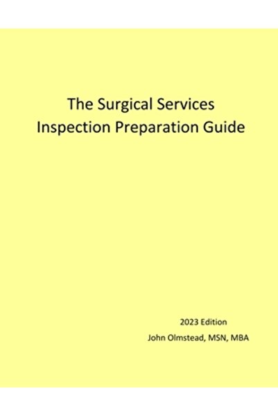 R R Bowker Llc Ghidul de pregătire pentru inspecția serviciilor chirurgicale