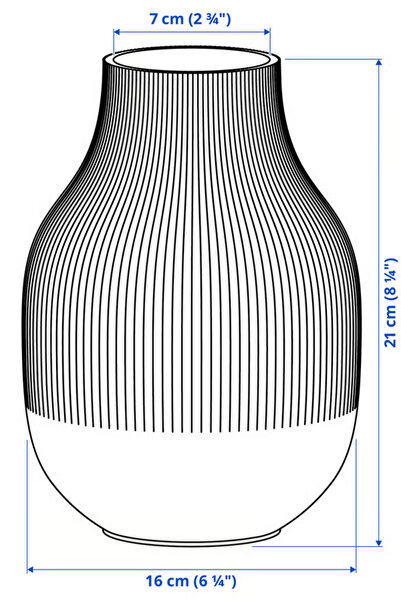 mzhrea Modern design rose vase