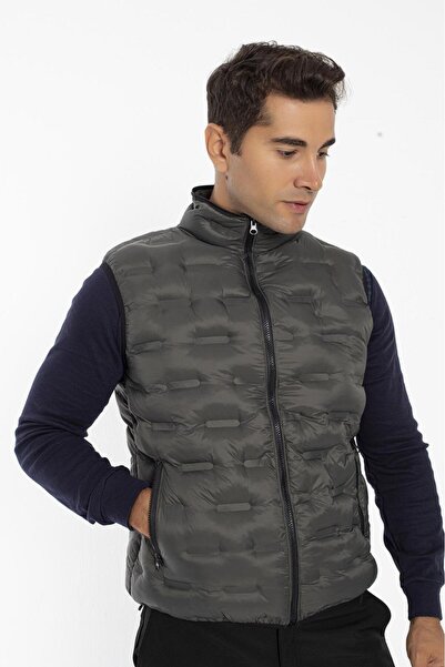 CROZWİSE ERKEK DOLUMLU SPOR OUTDOOR YELEK