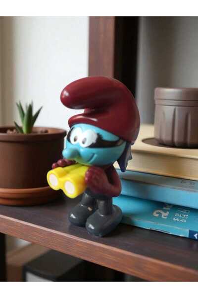 Hureggo Cute Original Figure Toy with Vintage Binoculars & 9 cm