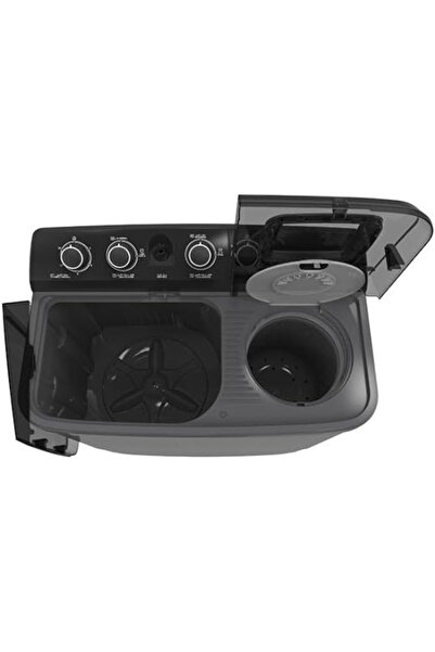 Dansat Dansat Twin Tub Washing Machine 18kg Gray DAN18TW