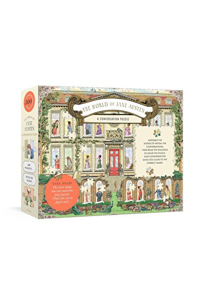 Clarkson Potter عالم جين أوستن: لغز المحادثة (500 قطعة للبالغين)