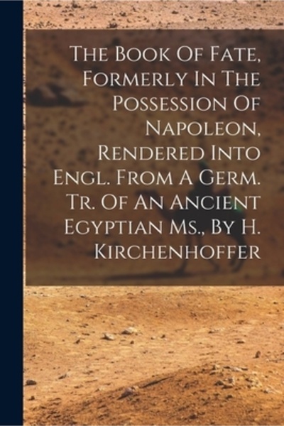 Legare Street Pr The Book Of Fate, Formerly In The Possession Of Napoleon, Re...