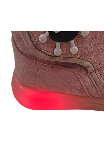 Walked Wsc071 Αντιολισθητικές μπότες για κορίτσια με βάση σιλικόνης με κορδόνια που κολλάνε με τον κόσμο, εσωτερικά εξολοκλήρου βελούδινες