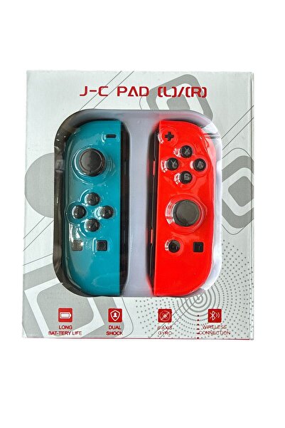 Doreka Ns Switch Uyumlu 2'li J-C Joycon Pad Controller Gamepad oyun kolu