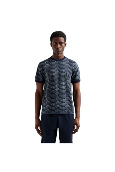 EA7 Men's T-shirt M TEE SS MONOGRAM PRINTED