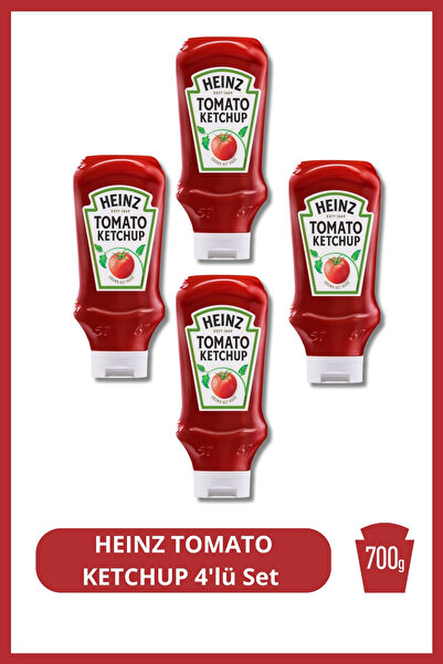 Heinz Ketçap 700 GR 4'Lü Set