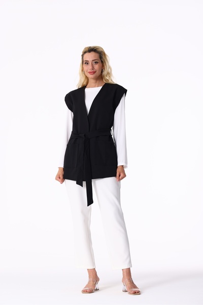 modahira belden bağlamalı yelek