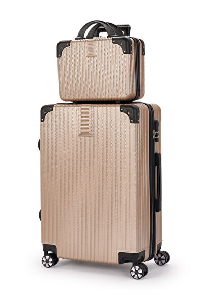 LİMRA A set of 4 multi-sized luggage bags made of strong and lightweight materials, sizes 28-24-20-12.