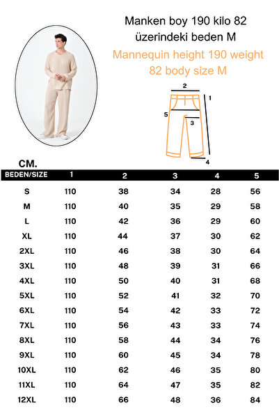 RELAXL Muslin Fabric 100% Cotton Beige Casual Pajama Set Plus Size