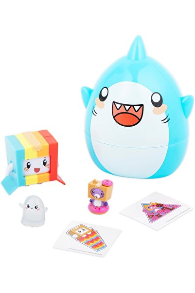 LANKYBOX Mystery Thick Shark Glow Pack with 5 Surprise Toys (Official Licensed Merchandise)