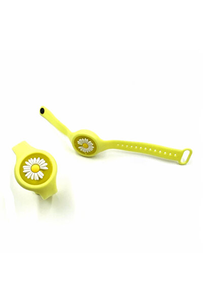 MaffStuff MaffStuff® Yellow Flower Kids Mosquito Repellent Bracelet with LED and Adjustable Aromatherapy