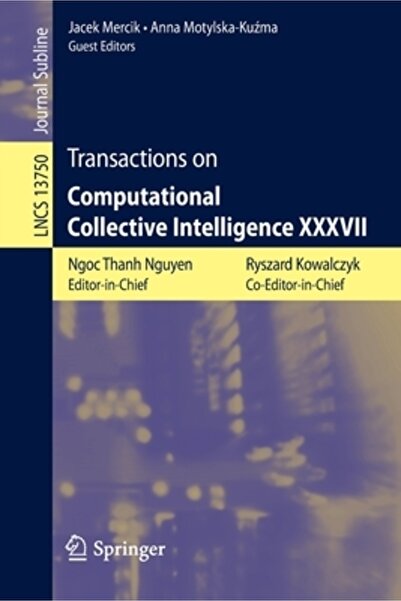 Springer Nature Tranzacții privind inteligența colectivă computațională XXXVII