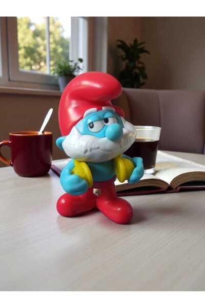 Hureggo Vintage Original Sirin Baba''With Headphones'' Figure Toy & 9 cm