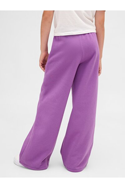 GAP Kız Çocuk Mor VintageSoft Baggy Eşofman Altı