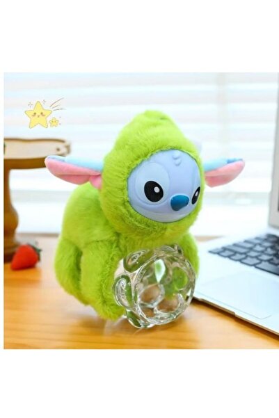 OEM Jucărie de Pluș Stitch cu Mișcare de Codiță și Brățară, 16 cm – Figurina ...