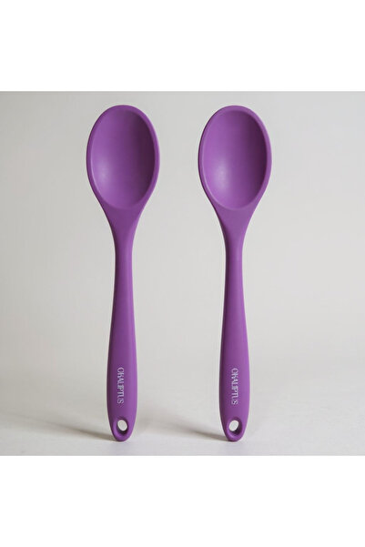 EMPA A V M Eucalyptus 2' Li Fireproof Non-Stick Hard-Tipped 27.5 cm Silicone Serving Spoon
