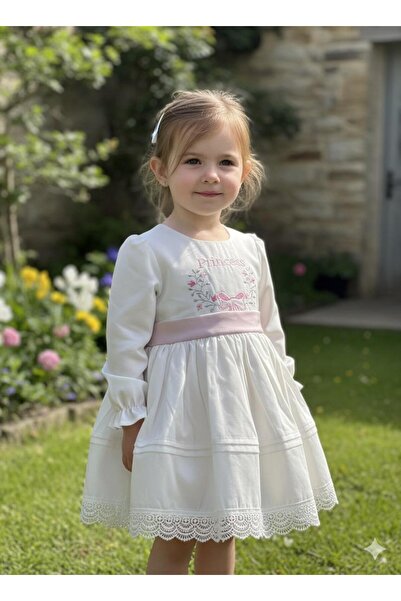 BİLGEN Style Girl's Daily Long Sleeve Dress 1-5 Years