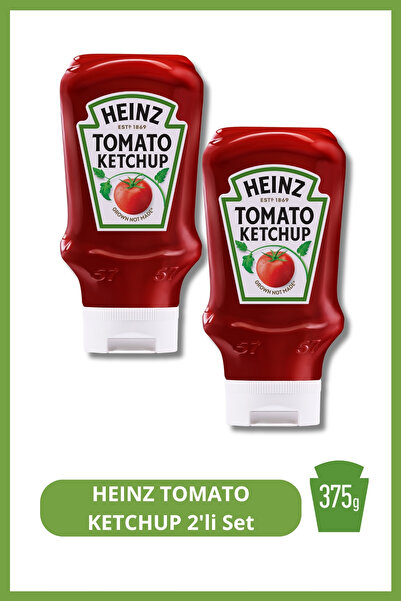 Heinz Ketçap 375 GR 2'Li Set