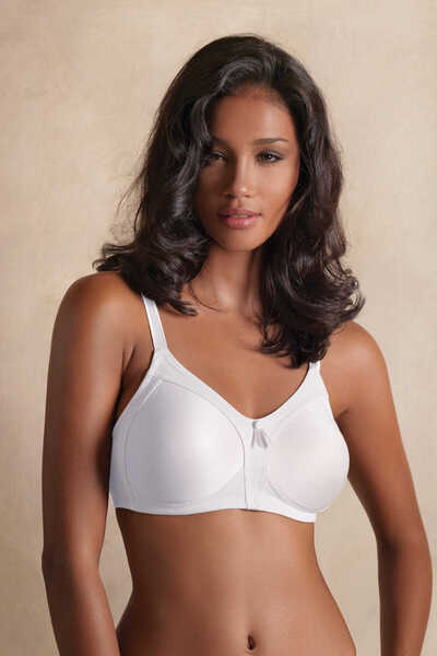 Efella New Pearl 1910 White Color Without Underwire Unsupported Cotton t Shap...