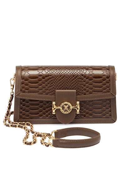 Tergan Kum Hakiki Deri Kadın El Çantası - S25K1BC80370-F4J