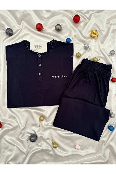 Lena Homewears Men's Long Sleeve Pajama Set