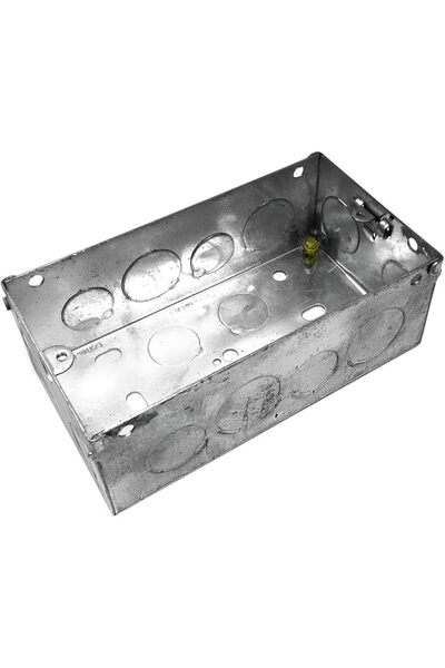 Raco صندوق كهربائي معدني صندوق GI صندوق عميق ذو ظهر معدني مجلفن (1، 6 × 3)