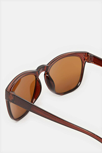 REDTAG Men Brown Wayfarer Sunglasses