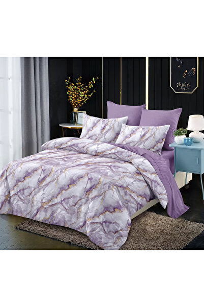 Inovius Fine Cotton Bed Linen 6 Pieces with Elastic - CPL199