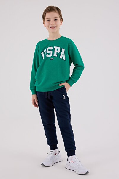 U.S. Polo Assn. Boys' Tracksuit Set Three Yarns Without Shardon