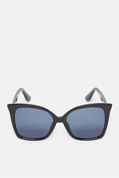 REDTAG Women Black Cat Eye Sunglasses