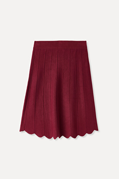 Mudo Mini Skirt with Ribbed Stitching Detail