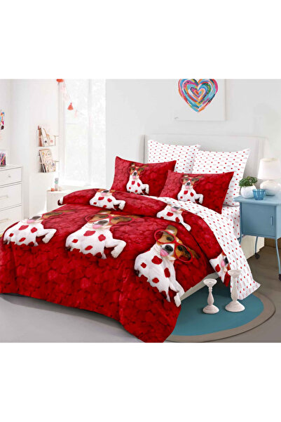 Inovius Fine Cotton Bed Linen 6 Pieces with Elastic - CPL168