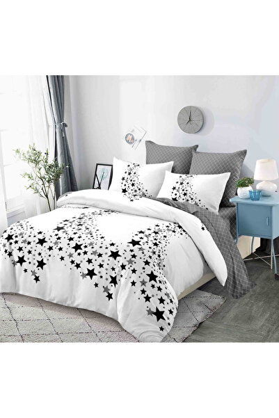 Inovius Fine Cotton Bed Linen 6 Pieces with Elastic - DNA128