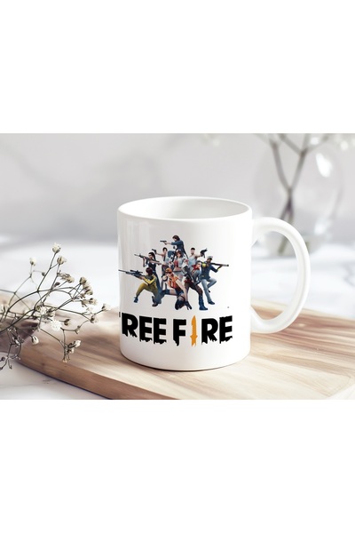 Beramussa Free Fire Game Characters Mug Cup – Gamer Player Gift Original Desi...
