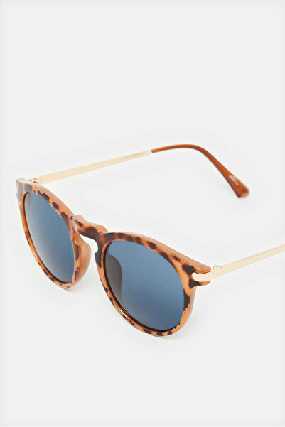 REDTAG Women Brown Round Sunglasses