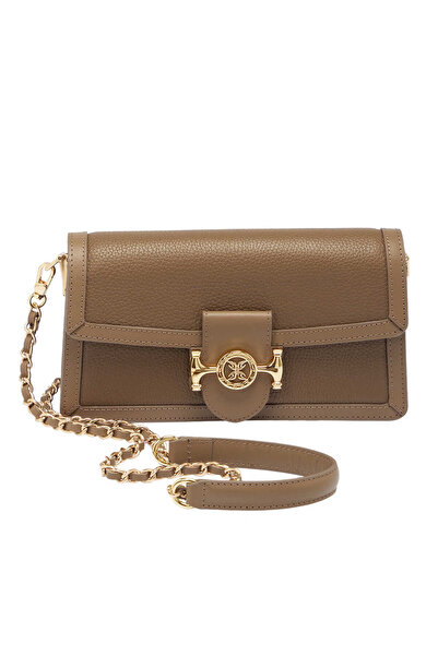 Tergan Vizon Hakiki Deri Kadın El Çantası - S25K1BC80370-V3I