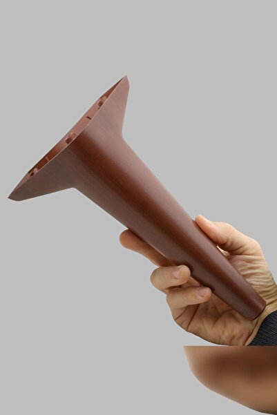 MH MiniHediye Aspen Luxury Furniture Sofa Armchair Tv Unit Console Riser Leg Feet 24 cm Wood Patterned