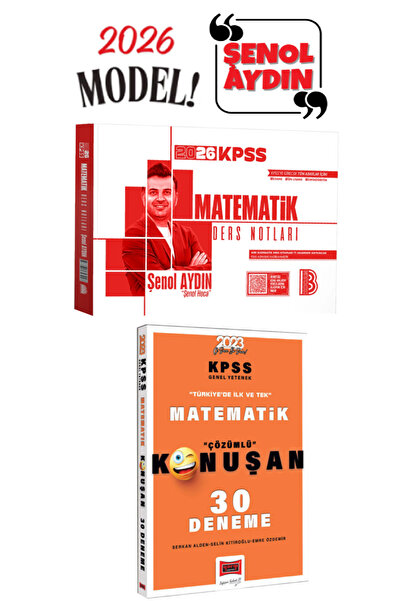 Yargı Yayınları Benim Hocam Yayınları 2026 KPSS | Şenol Aydın Matematik Ders ...