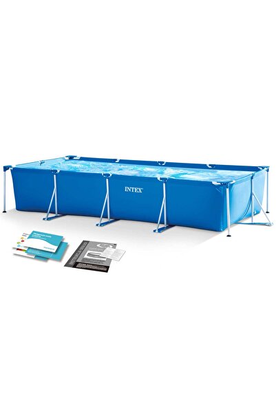 Other Basen ogrodowy stelażowy 450 x 220 x 84 cm INTEX 28273