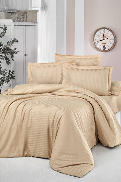 Minteks Deluxe Cotton Satin Double Duvet Cover Set