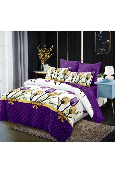 Inovius Fine Cotton Bed Linen 6 Pieces with Elastic - DNA132