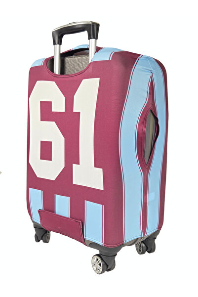 MY SARACİYE (My # 141 Trabzon) Case for Luggage Burgundy-Blue-Cabin Size